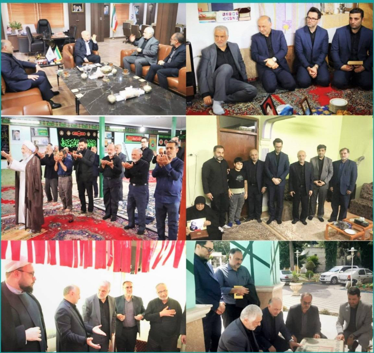 📌 *دیدار مدیر عامل بیمه دی با خانواده‌های شهدای اقتدار استان مازندران