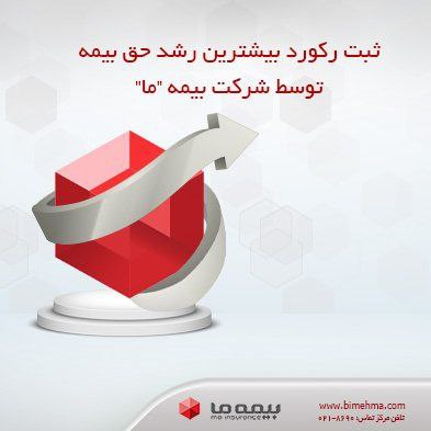 📌شرکت بیمه “ما” در شش ماه نخست امسال، با کسب رتبه هفتم در بین شرکت های بیمه جنرال، بیشترین رشد حق بیمه را در میان شرکت های بیمه جنرال از آن خود کرده است.