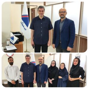 📌بازدید رئیس کل بیمه مرکزی ج.ا ایران از شعبه بیمه آسماری در جزیره کیش