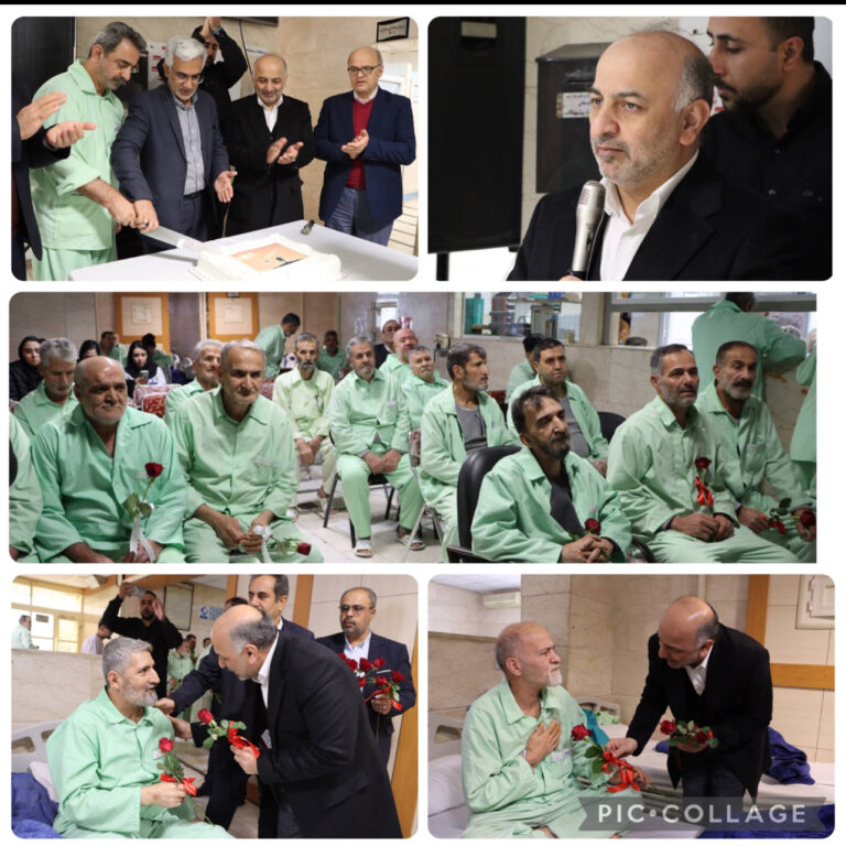 📌دیدار مدیرعامل بیمه دی با جانبازان بیمارستان صدر همزمان با بزرگداشت روز جانبازهمزمان با اعیاد مبارک شعبانیه و ولادت با سعادت قمر منیر بنی هاشم حضرت ابالفضل العباس (ع)،