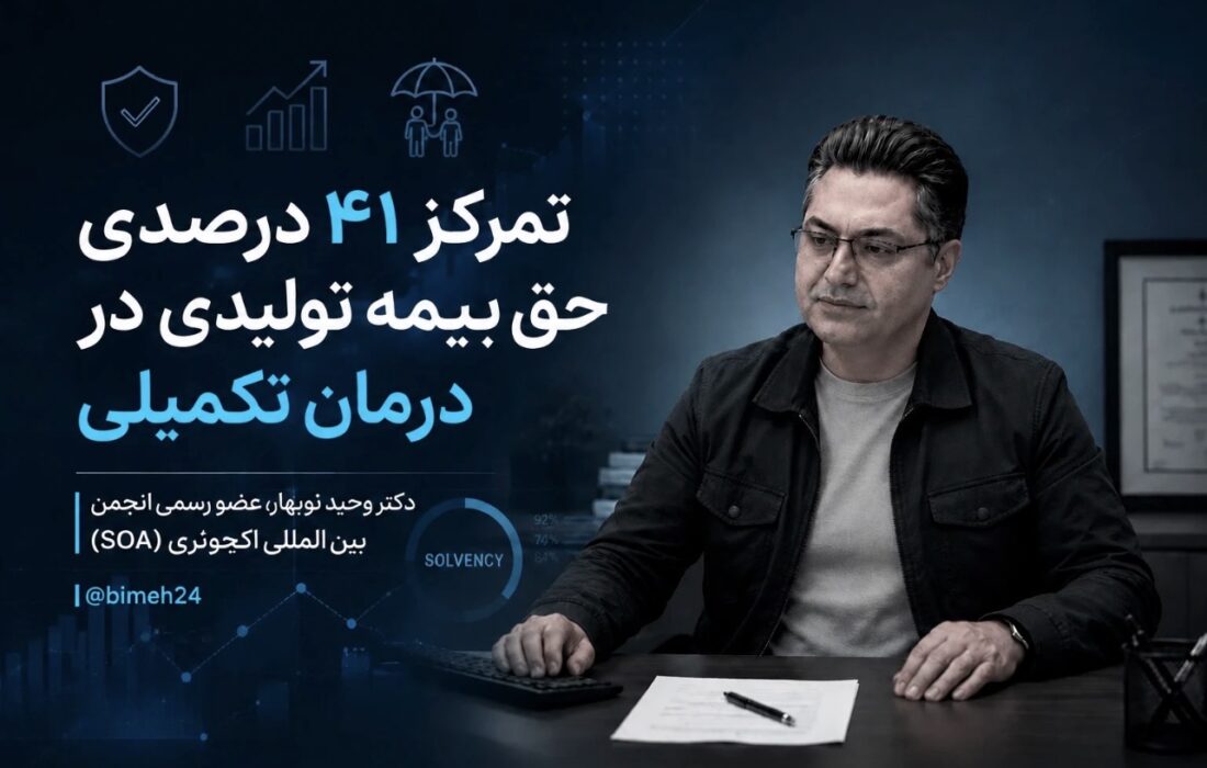 تمرکز ۴۱ درصدی حق‌بیمه تولیدی در درمان تکمیلی