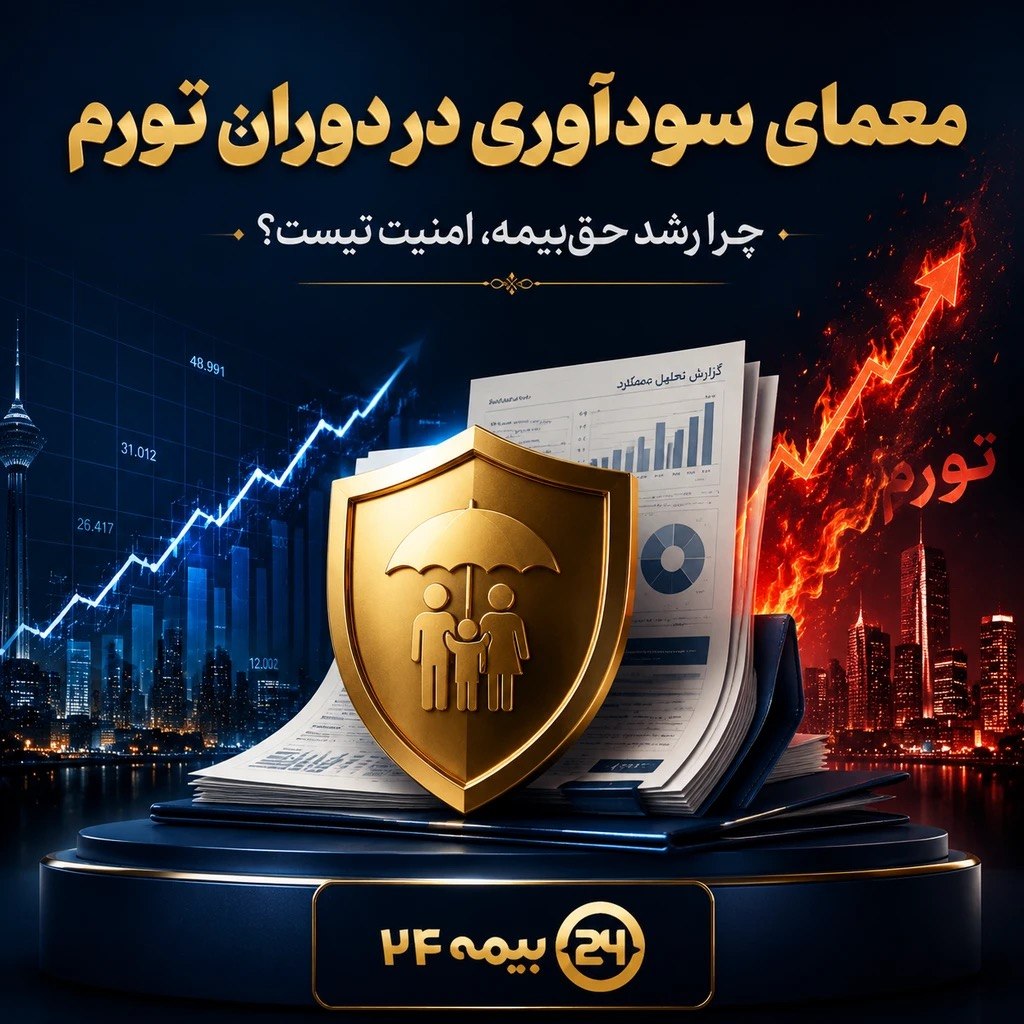 📌معمای سودآوری در دوران تورم؛ چرا رشد حق‌بیمه صادره نباید مدیران بیمه را فریب دهد؟