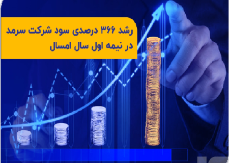 رشد ۳۶۶ درصدی سود شرکت سرمد در نیمه اول امسال