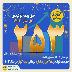 📌در سال ۱۴۰۳ تحقق یافت