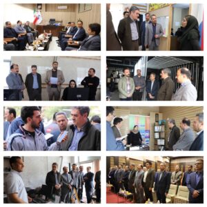 📌 در روزی که گرد و غبار غلیظ سراسر استان خوزستان را به تعطیلی کشانده بود؛رئیس کل بیمه مرکزی ۹ شعبه شرکت‌های بیمه اهواز را غافلگیر کرد