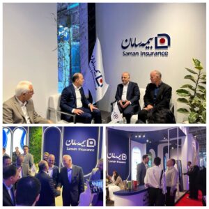 ‍ 📌بازدید مدیرعامل بیمه سامان از هفدهمین نمایشگاه بین المللی صنعت مالی 