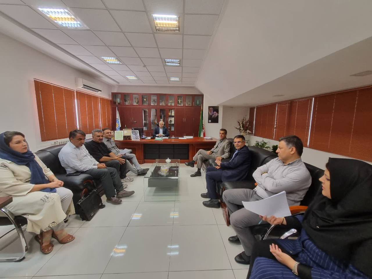 📌آغاز کمپین «ایران برای ایران» توسط شرکت بیمه ایران استان قزوین 