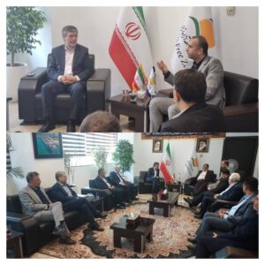 📌در نشست علی جباری با مدیرعامل منطقه آزاد انزلی بررسی شد؛
